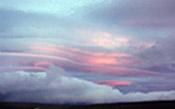 Облака в розовых тонах. Автор фото Н.Николаев