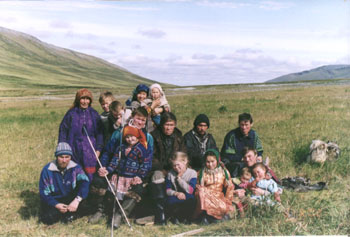 Наши друзья - пастухи из Белоярска. Фото Ю. Щеглова